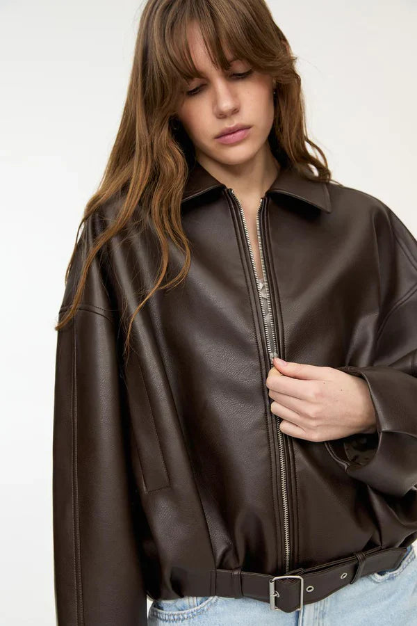 KINA | Jacket with belt