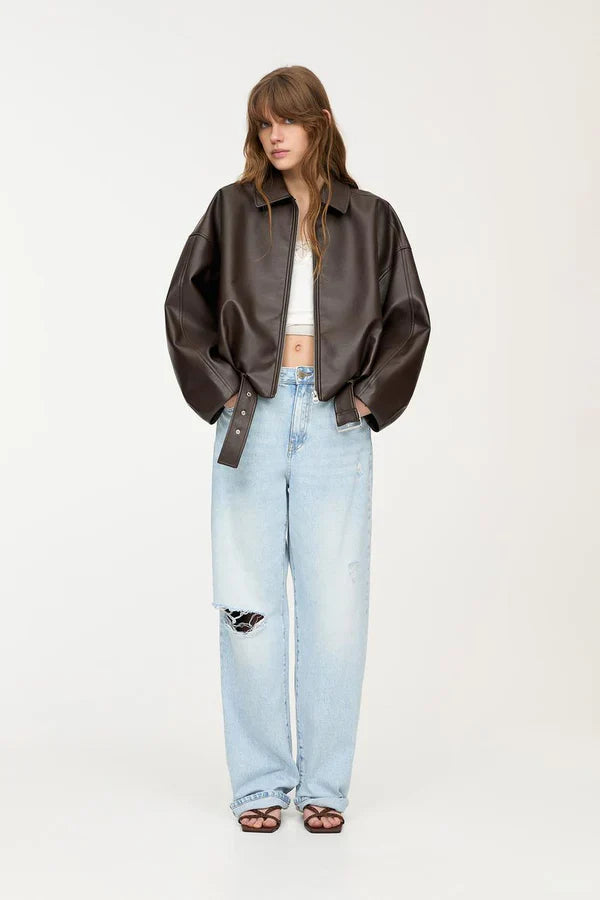 KINA | Jacket with belt