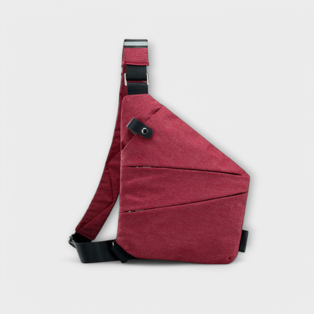 Elegant Shoulder Bag with Anti-Theft Protection