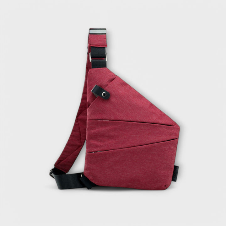 Elegant Shoulder Bag with Anti-Theft Protection