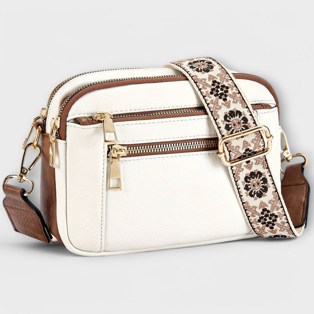 Elegant Vegan Leather Crossbody Bag