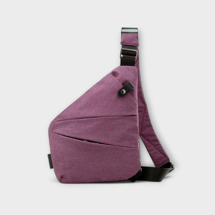 Elegant Shoulder Bag with Anti-Theft Protection
