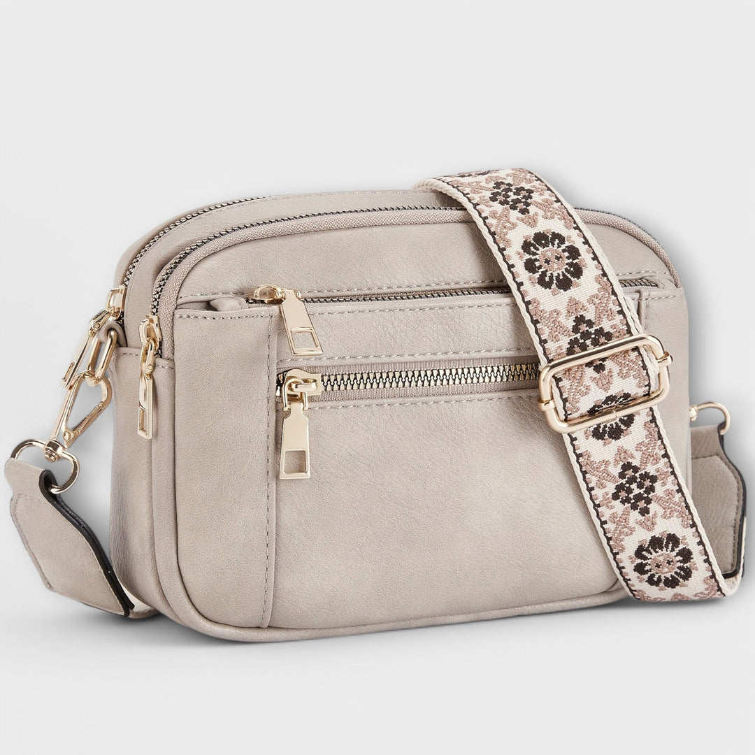 Elegant Vegan Leather Crossbody Bag
