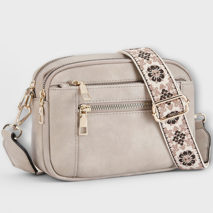 Elegant Vegan Leather Crossbody Bag
