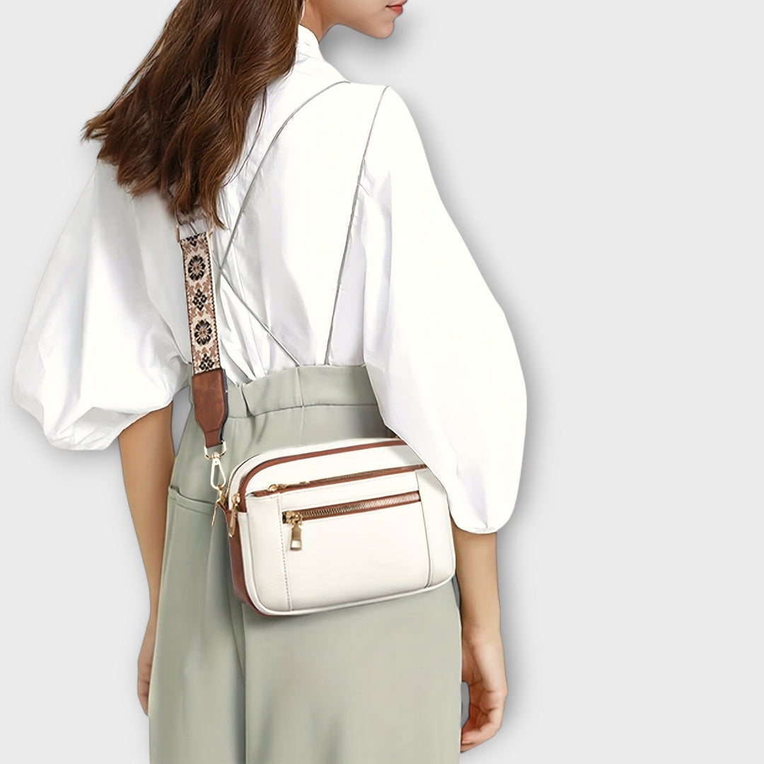 Elegant Vegan Leather Crossbody Bag