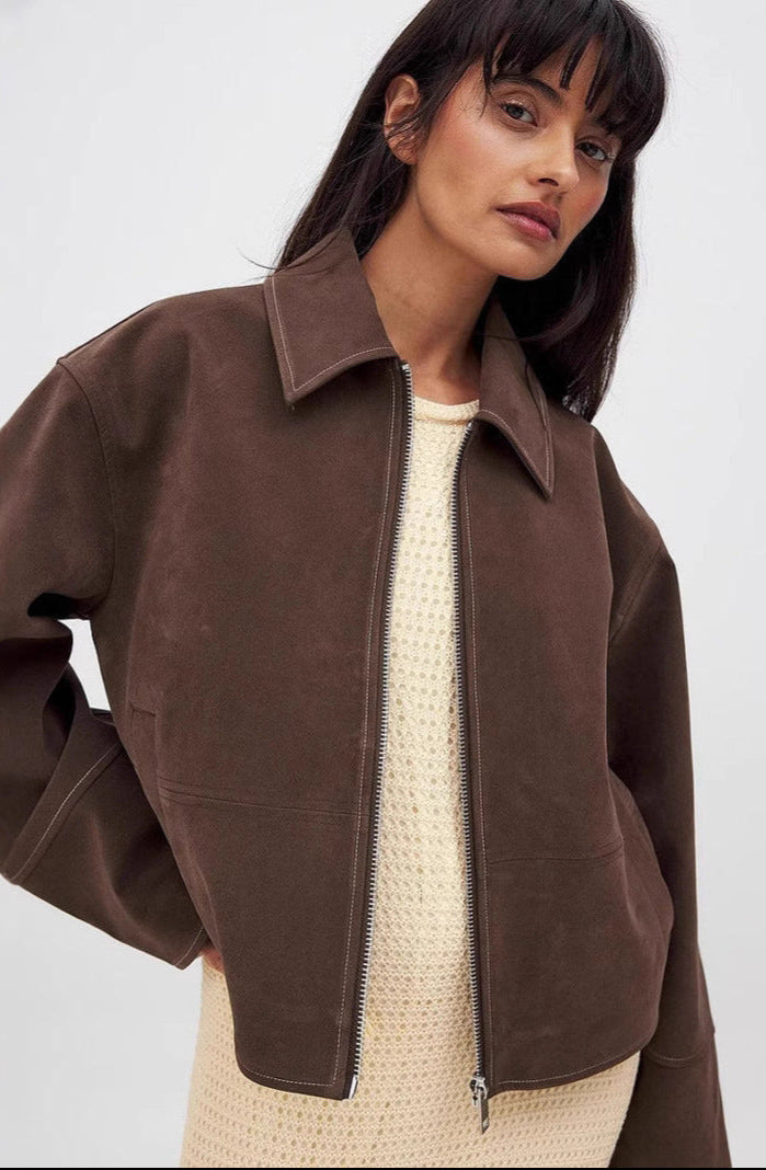 Rhea | Elegant Zipper Jacket