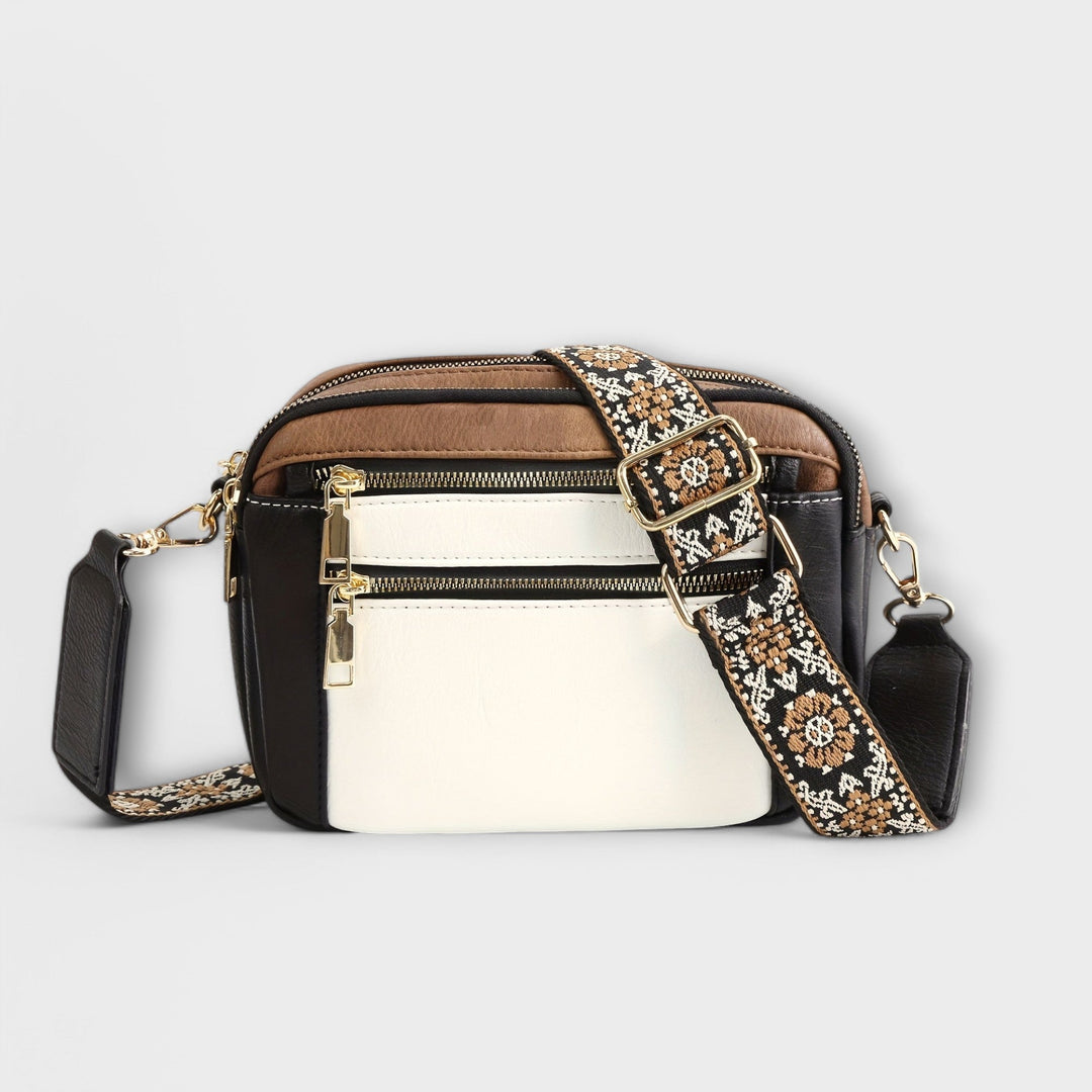 Elegant Vegan Leather Crossbody Bag