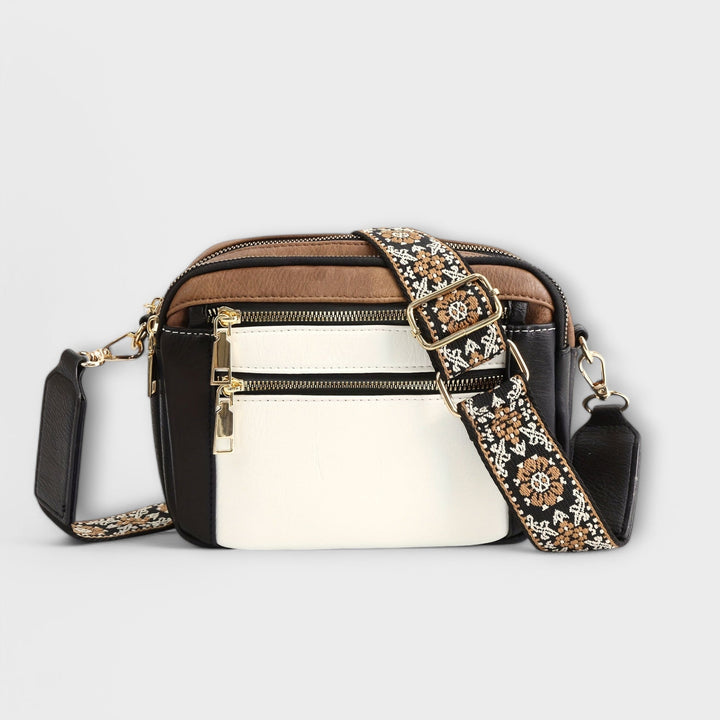 Elegant Vegan Leather Crossbody Bag