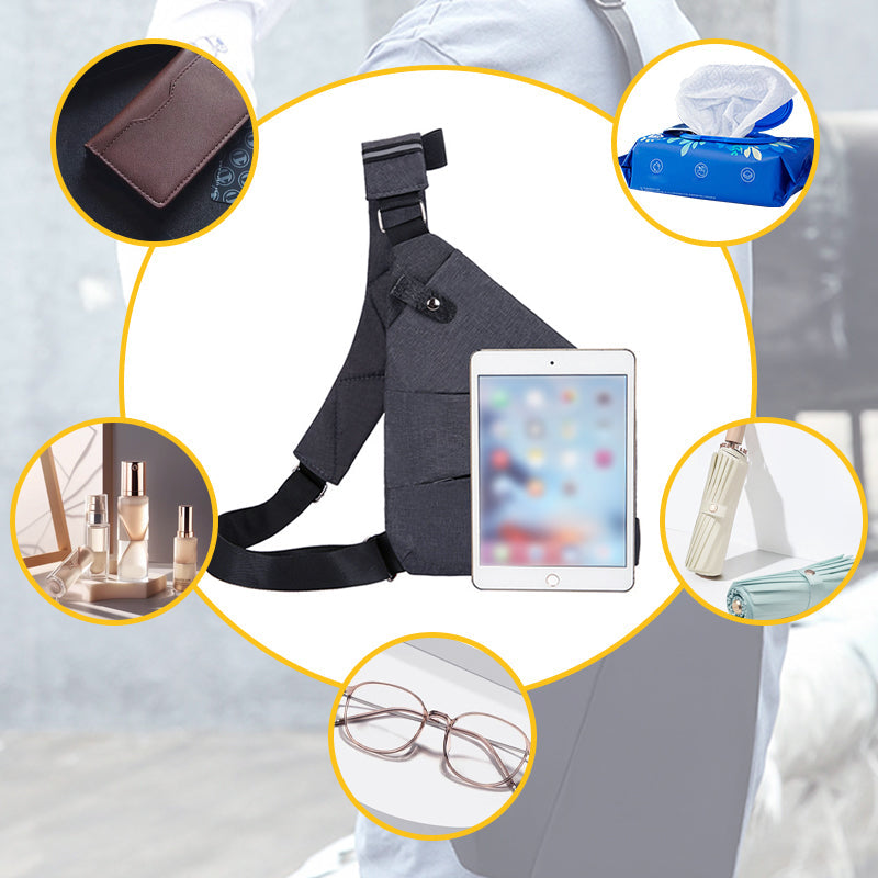 Elegant Shoulder Bag with Anti-Theft Protection