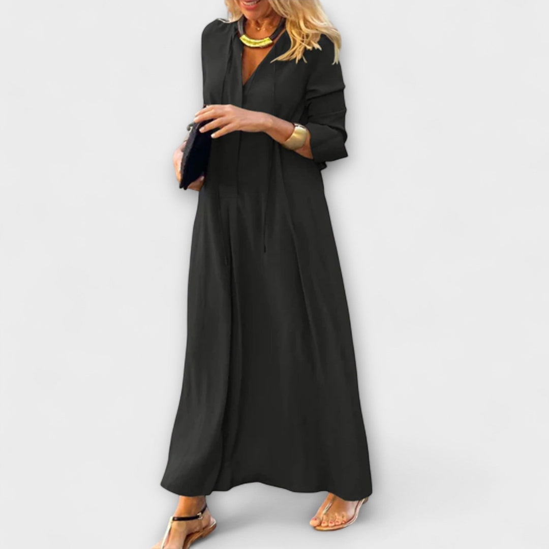 Hannalore - Wygodna Sukienka Maxi