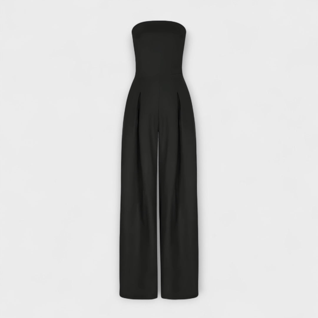 Amélie - Elegancki Kombinezon Bez Ramiączek
