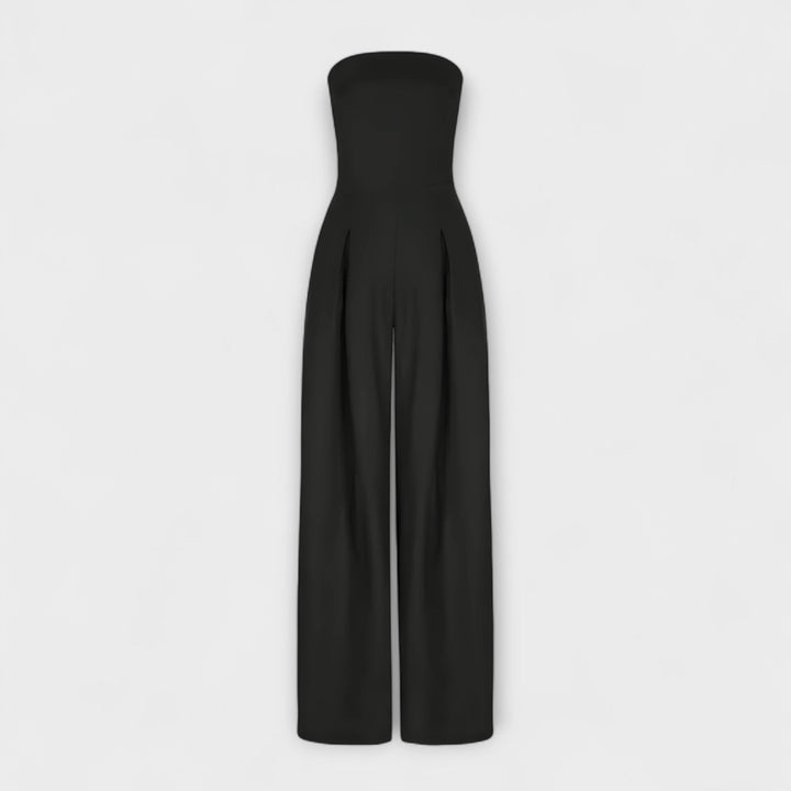 Amélie - Elegancki Kombinezon Bez Ramiączek