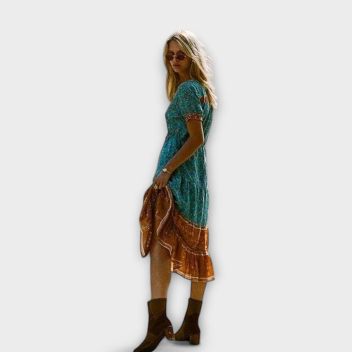 Ranya - Sukienka Boho-Midi