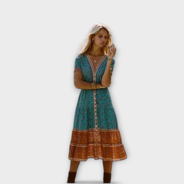 Ranya - Sukienka Boho-Midi