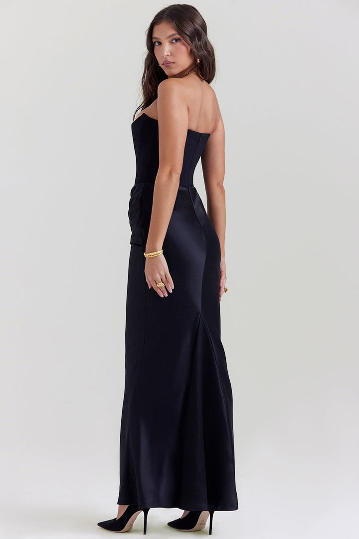 ANIKA SHOULDERLESS DRESS