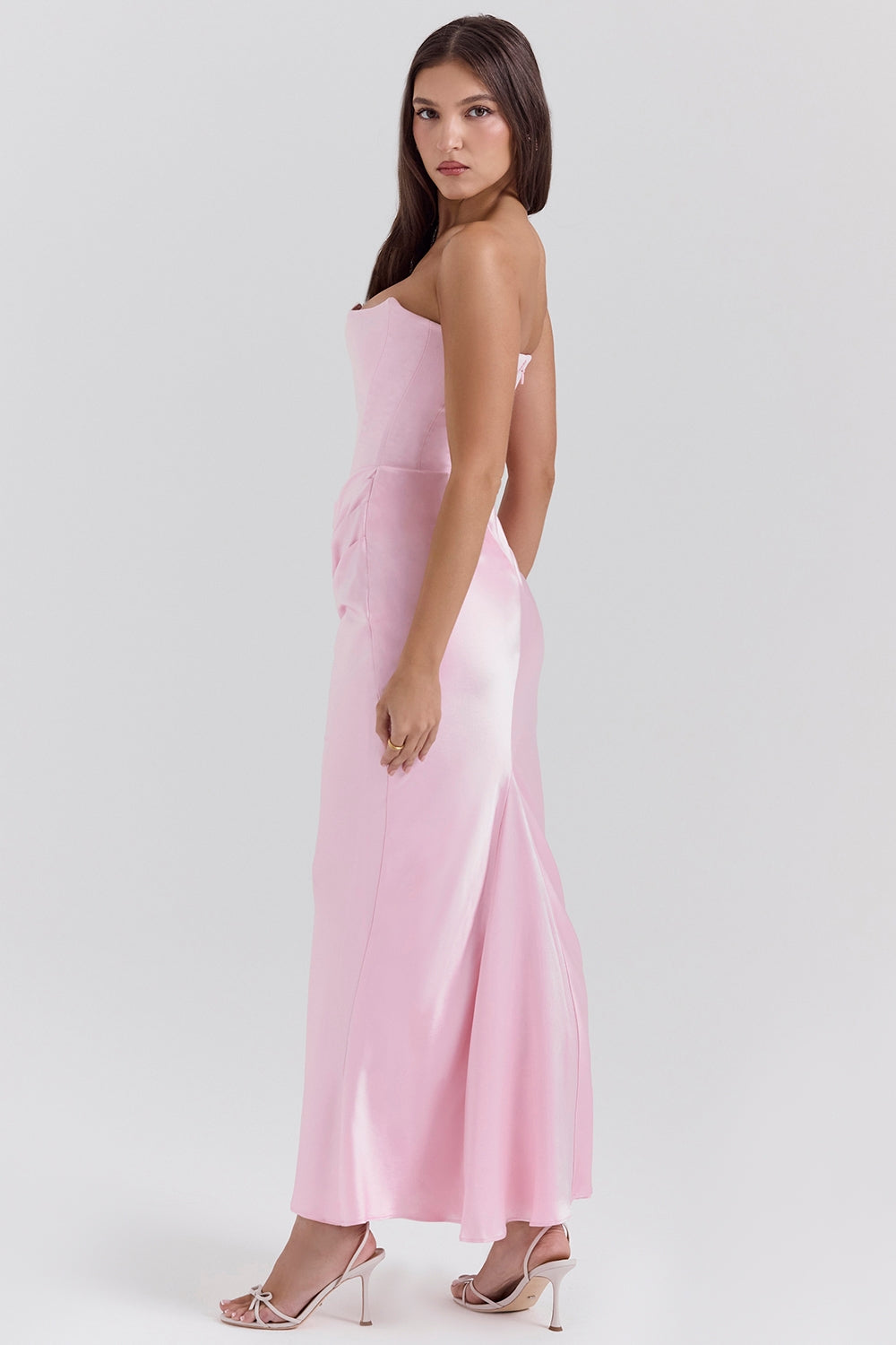 ANIKA SHOULDERLESS DRESS