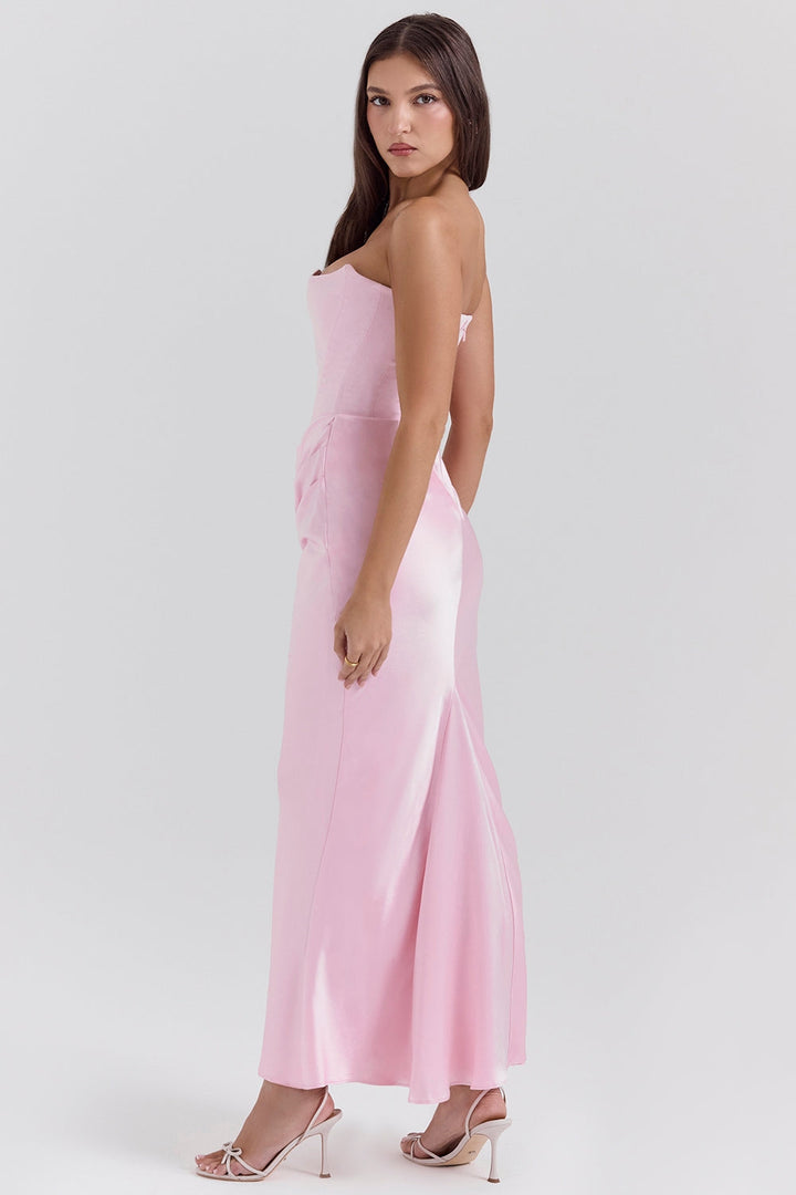 ANIKA SHOULDERLESS DRESS
