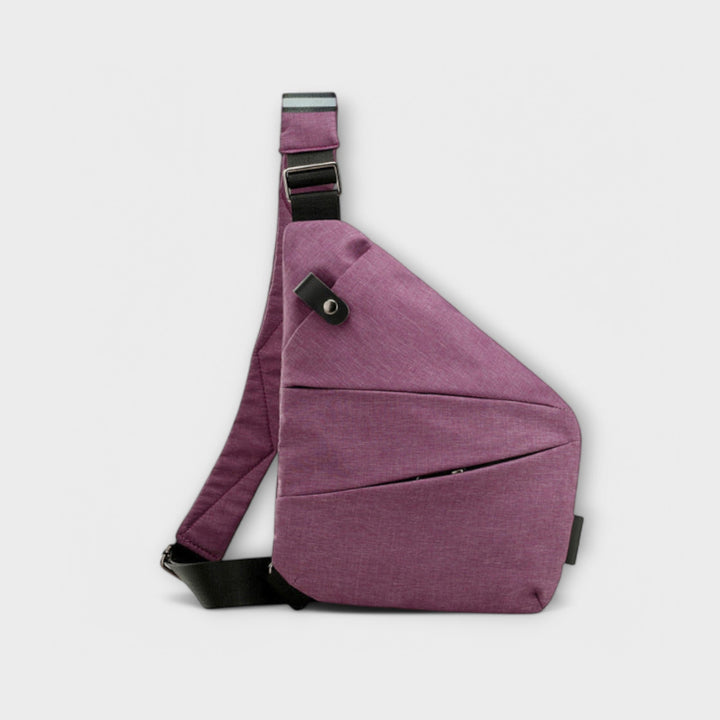 Elegant Shoulder Bag with Anti-Theft Protection